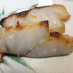 Ajino Hamatou - 西京漬けの切り落とし　５２５円　金目鯛を焼いて　【　２０１３年５月　】