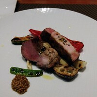 リストランテ ペガソ - 鹿児島産黒豚肩ロース肉の炭火ロースト