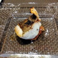 リストランテ ペガソ - 兵庫産真鯛の炭火焼き　フルーツトマトソース