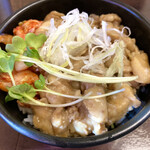 麺や 真登 - 鶏とろ丼