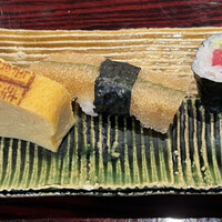 すし処 やま幸 - 玉子　子持ち昆布　鉄火巻き