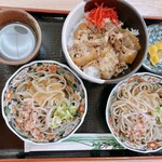 Ippitsu Keijou Diya Soba Dokoro - 牛丼おろしそばセット