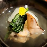 馬車道 大かわ - むかご真丈と松茸