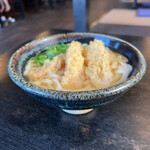 あずみうどん - ごぼう天　