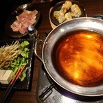 山の猿 - せり鍋(具材)