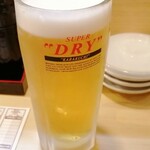 寿司居酒屋 や台ずし - 生ビール