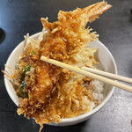 天ぷら小料理 久 - 上天丼 大海老