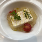 俺のフレンチ - ズワイガニとホタテのムース