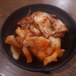 七輪焼肉 安安 - キムチ盛り合わせ２９０円