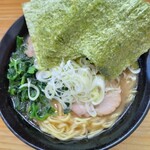 巓 - ⑫20220724並ラーメン＋のり増し、ほうれん草＆ねぎハーフ増し