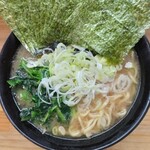 巓 - ⑧20220504並ラーメン＋のり増し、ほうれん草＆ねぎハーフ増し