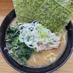 巓 - ⑦20220413並ラーメン＋のり増し、ほうれん草＆ねぎハーフ増し