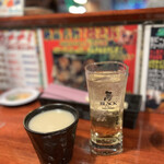 フリーバル 橋もと - おこげマッコリ　& ハイボール