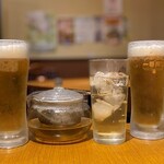 CHINESE DINING - 生ビール&ジャスミン茶