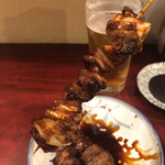 萬太郎 - 串焼き（豚）なんこつ