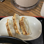 チャーシューラーメン・福水 - Bセット（¥380）の餃子3個