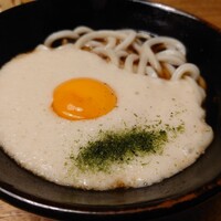京都 権太呂 本店 - 芋かけうどん(温)