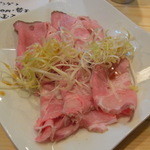 くそオヤジ最後のひとふり - 当店自慢のレア焼豚盛　~白トリュフ塩で～