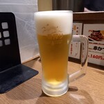 Kushiagedokoro Mikushi - 生ビール