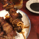 萬太郎 - 串焼き（豚）なんこつ