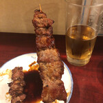 萬太郎 - 串焼き（豚）はらみ