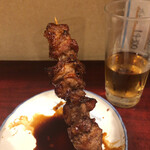 萬太郎 - 串焼き（豚）かしら