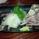 ちが崎 - スルメイカの刺身
