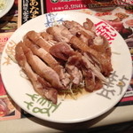 Nangokutei - 揚鶏の香味ソースかけ（食べ放題メニュー。単品なら６０９円）