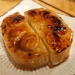 Yakitori Shiraku - 蓮根肉詰めの食感＆食べ応えはもちろんだが最高