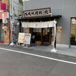 札幌味噌麺 優 - シンプルな看板の外観。