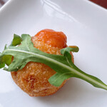 ザ・バージェイダブリューハート - アランチーニ    アメリケーヌ･ソースで頂きます