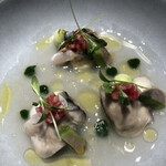 Tinc gana - 牡蠣と洋なしのスープ