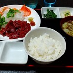 かんのや - 会津馬刺し定食