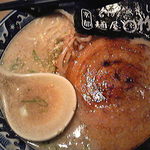 麺屋○竹 - 背脂醤油（７３０円）