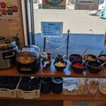 博多ラーメン 池めん - バイキングコーナー