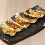 Black pork gyoza