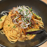 Kamaage supagethi supajirou - きんぴらトマトスパゲティ