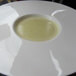 街角グラス - ランチのスープ(４回目)