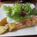 街角グラス - ランチのサラダ(４回目)