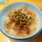 らーめん もんつきかかか - 青唐辛子ごはん