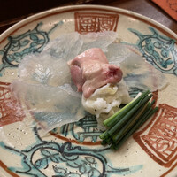 こにし家 - カワハギのお造り