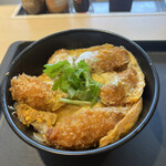 松のや - カキフライとじ丼