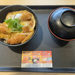 Matsunoya - カキフライとじ丼と豚汁