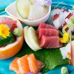 Daily sashimi platter made with fresh fish purchased from the market every morning☆