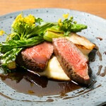 ワインと炭火焼き 松本式 - 土佐あか牛の炭火焼き