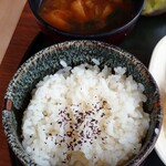 蘭慕羅 - ご飯と味噌汁