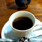 まこと寿し - 食後にコーヒー1杯付き☕️です。