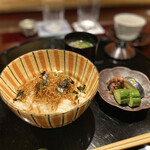 奈良 而今 - ちりめん山椒のご飯て美味しいよなあ