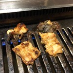 Boku Nchi - The center of the omasum, which has a lot of white parts, is delicious, and the teppan with a little fat left is also great.