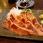 郡八 - 名古屋コーチン ハツ刺し